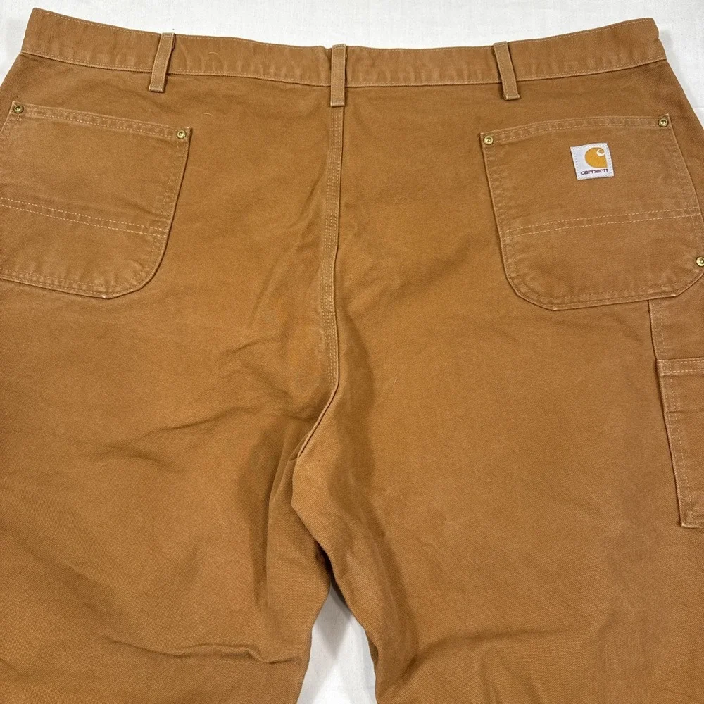 PANTS DOUBLE KNEE Carhartt BO1 BRN Duck 48/30 USA UNION MADE